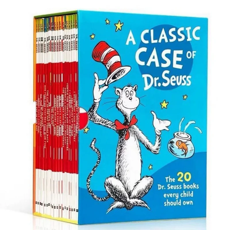 

Dr. Seuss Classic Series English Story Books 20 Volumes Books for Kids English Books for Children