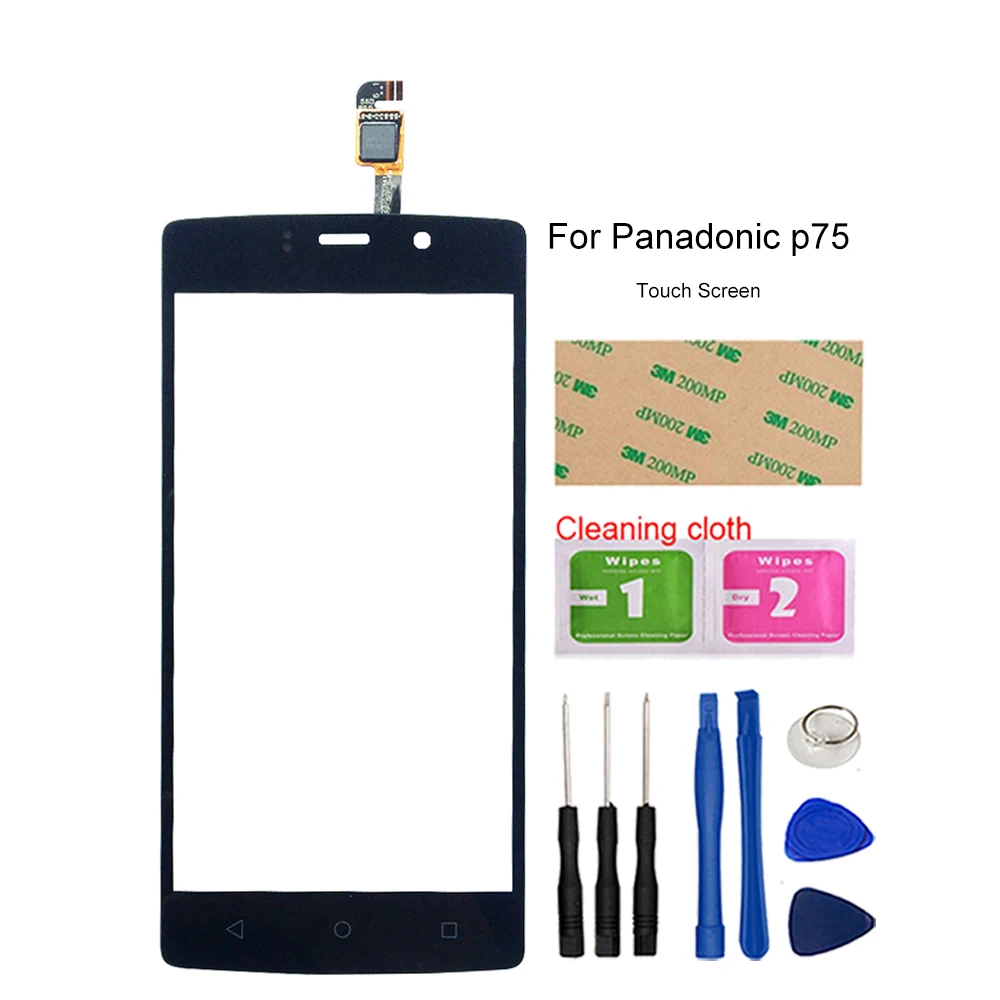 

Сенсорная панель сенсор для Panadonic P75 сенсорный экран дигитайзер 5,0 ''Переднее стекло объектив сенсор P75 замена панели