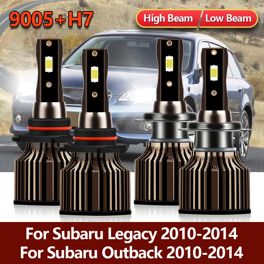 

Лампы головного света, 4 раза, для Subaru Legacy Outback 9005 2010 2011 2012 2013 2014