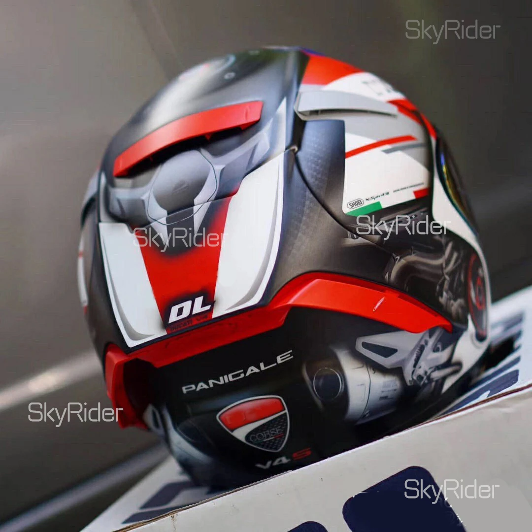 Мотоциклетный шлем на все лицо X-14 matte du для езды мотоцикле гоночный мотоциклетный