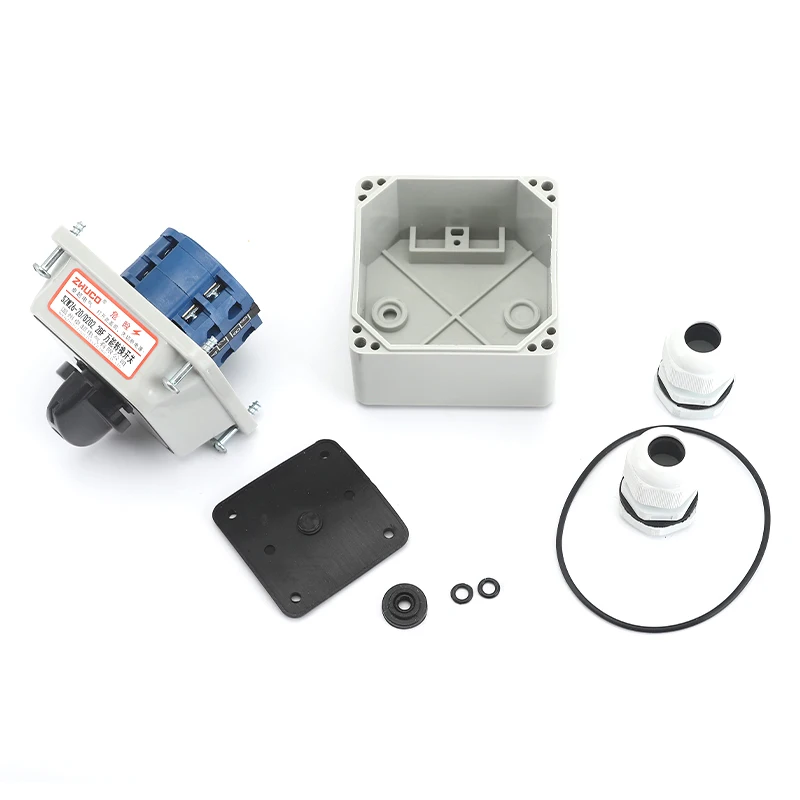 20A 32A 63a 125a 3-позиционный 2-полюсный переключатель поворотный кулачковый с