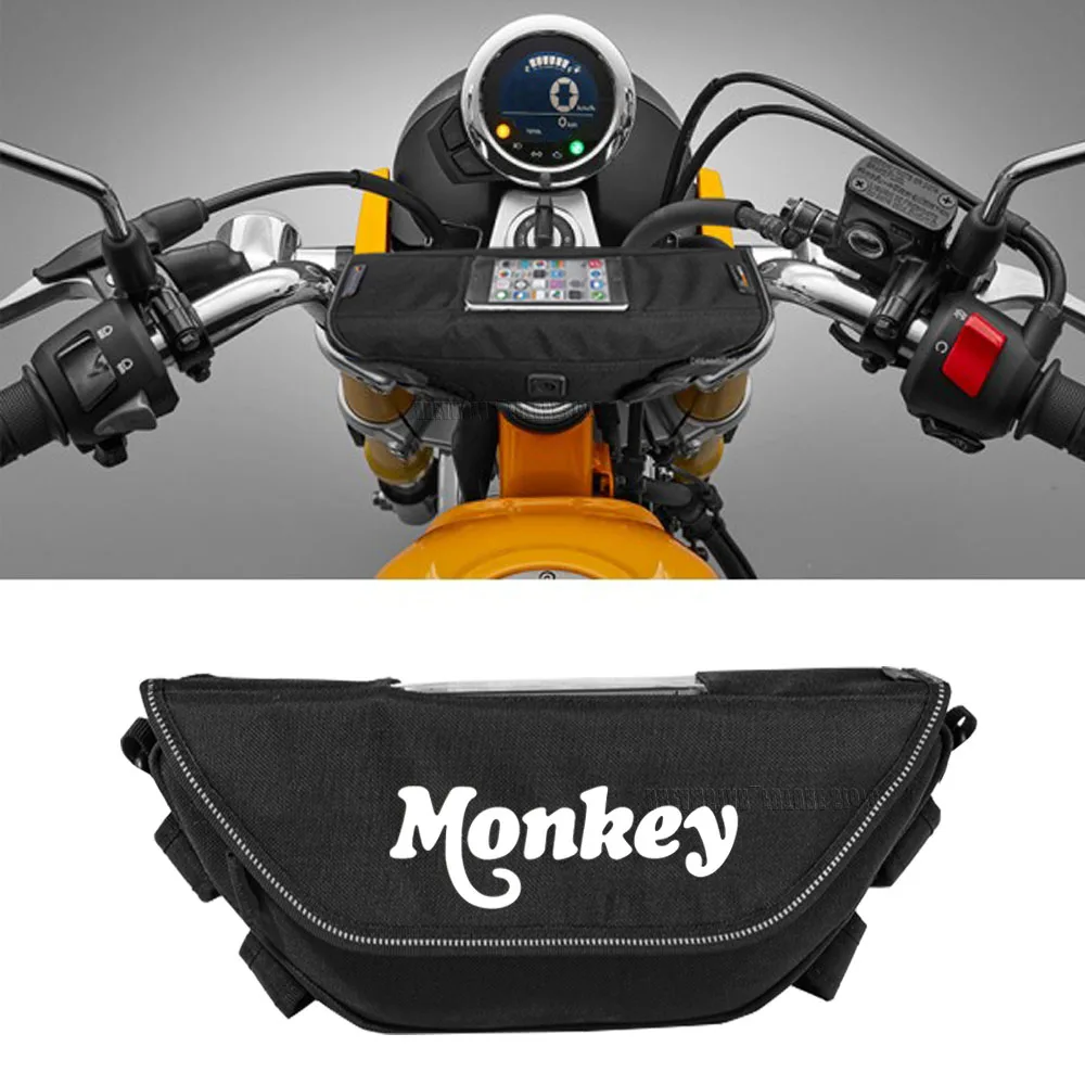 FOR honda monkey Motorcycle Waterproof And Dustproof Handlebar Storage Bag