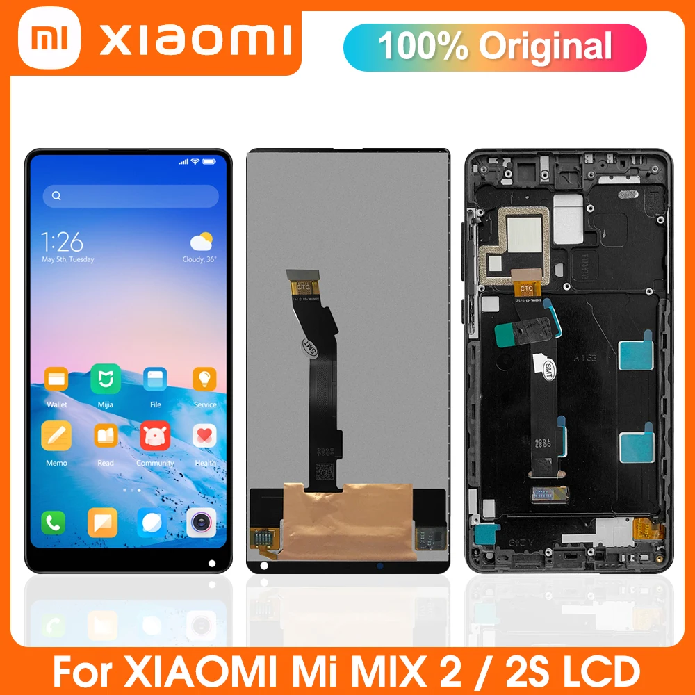 

5.99" Original LCD Display For Xiaomi Mi Mix 2 2s Mix2 Mix2s Touch Screen Digitizer Assembly Replacement For Xiaomi MiMix2