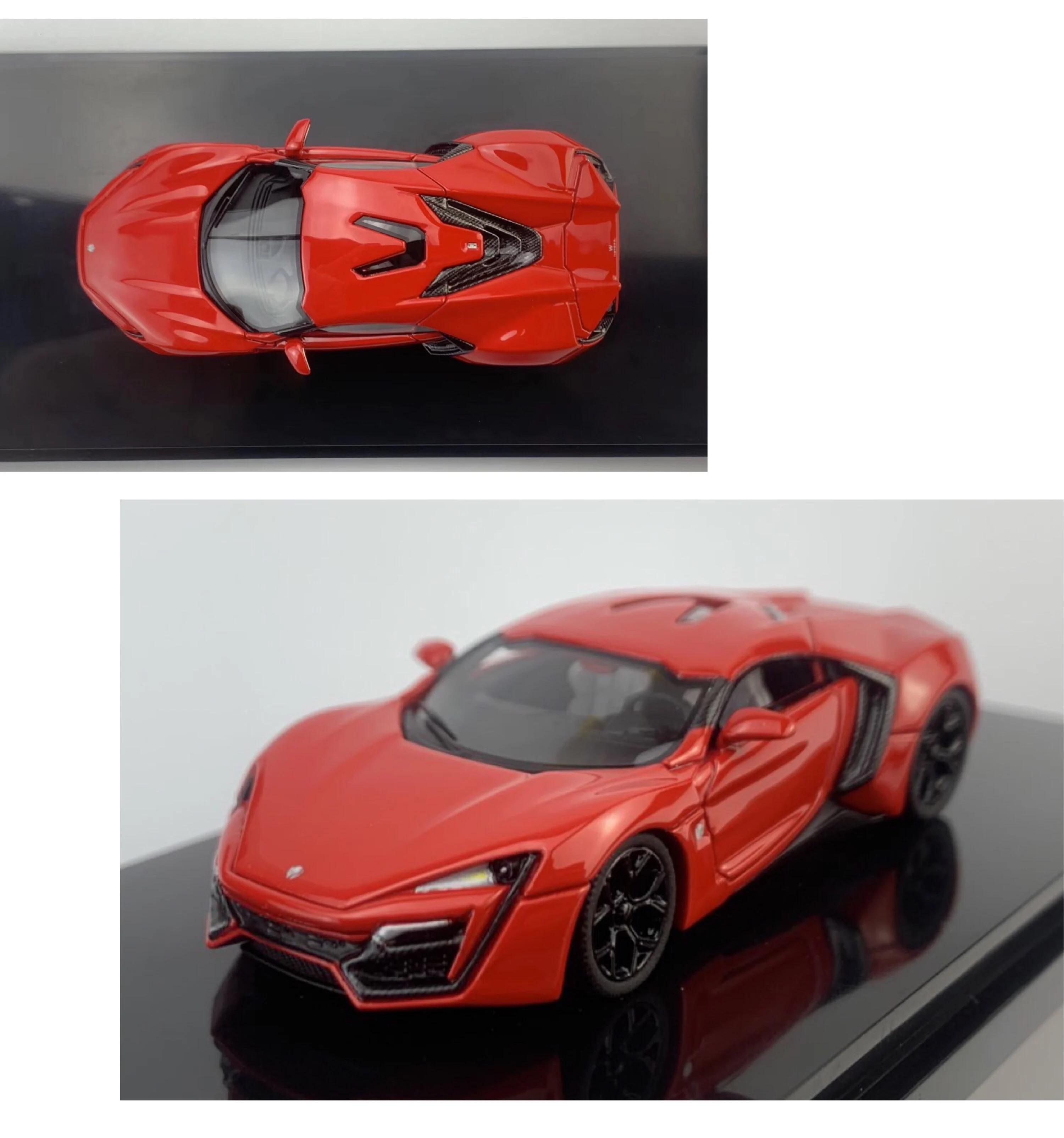 

100% Lykan W Motor Lykan Red полимерная модель автомобиля Бесплатная доставка