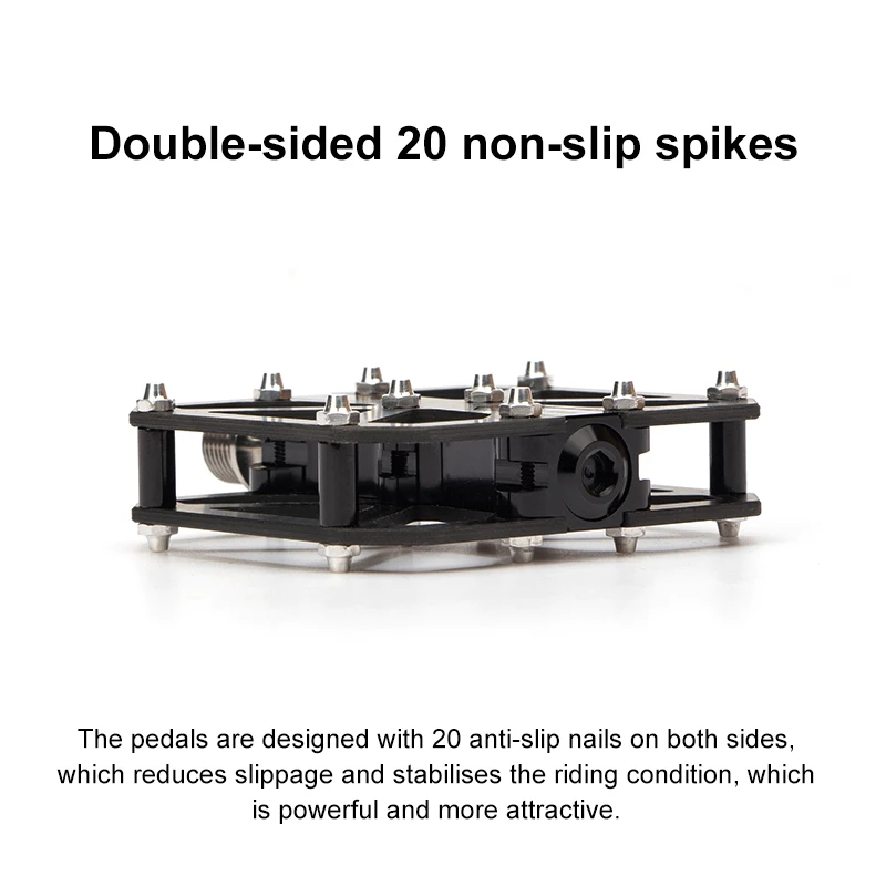 GUB GC-085 углеродная педаль с титановой осью противоскользящая Ультралегкая CNC MTB Bike