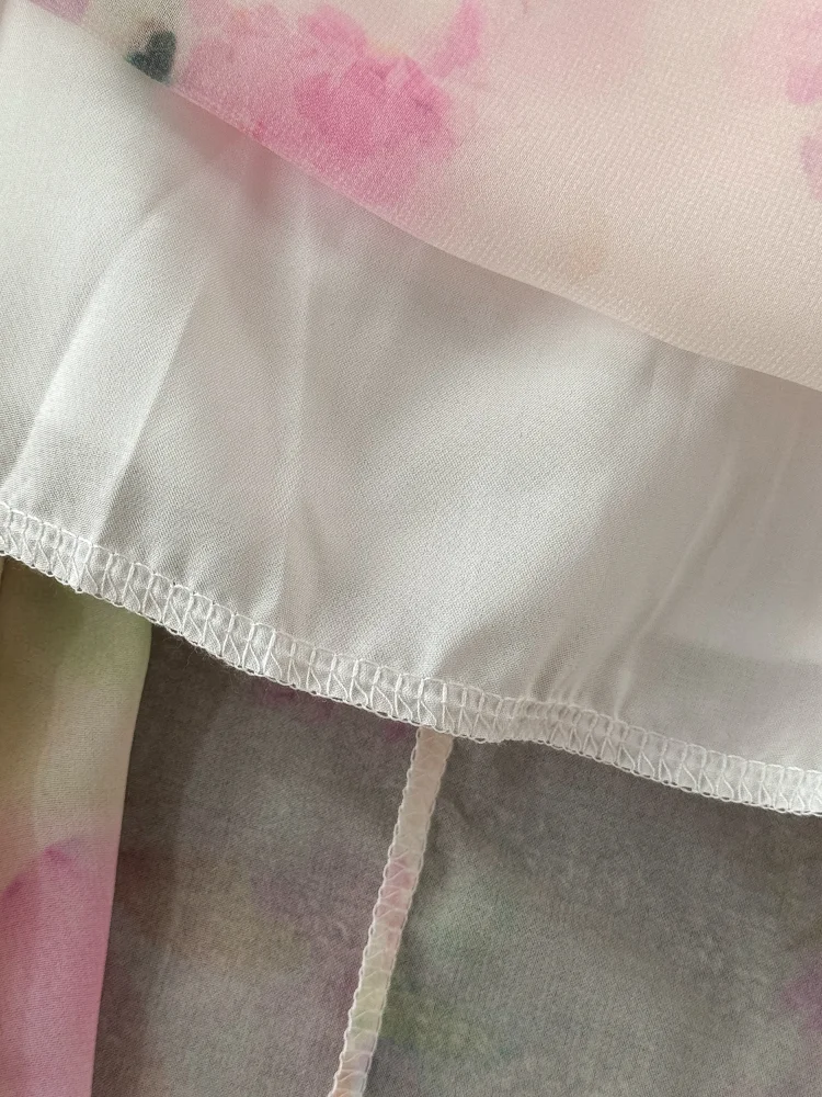 Женское летнее платье с принтом