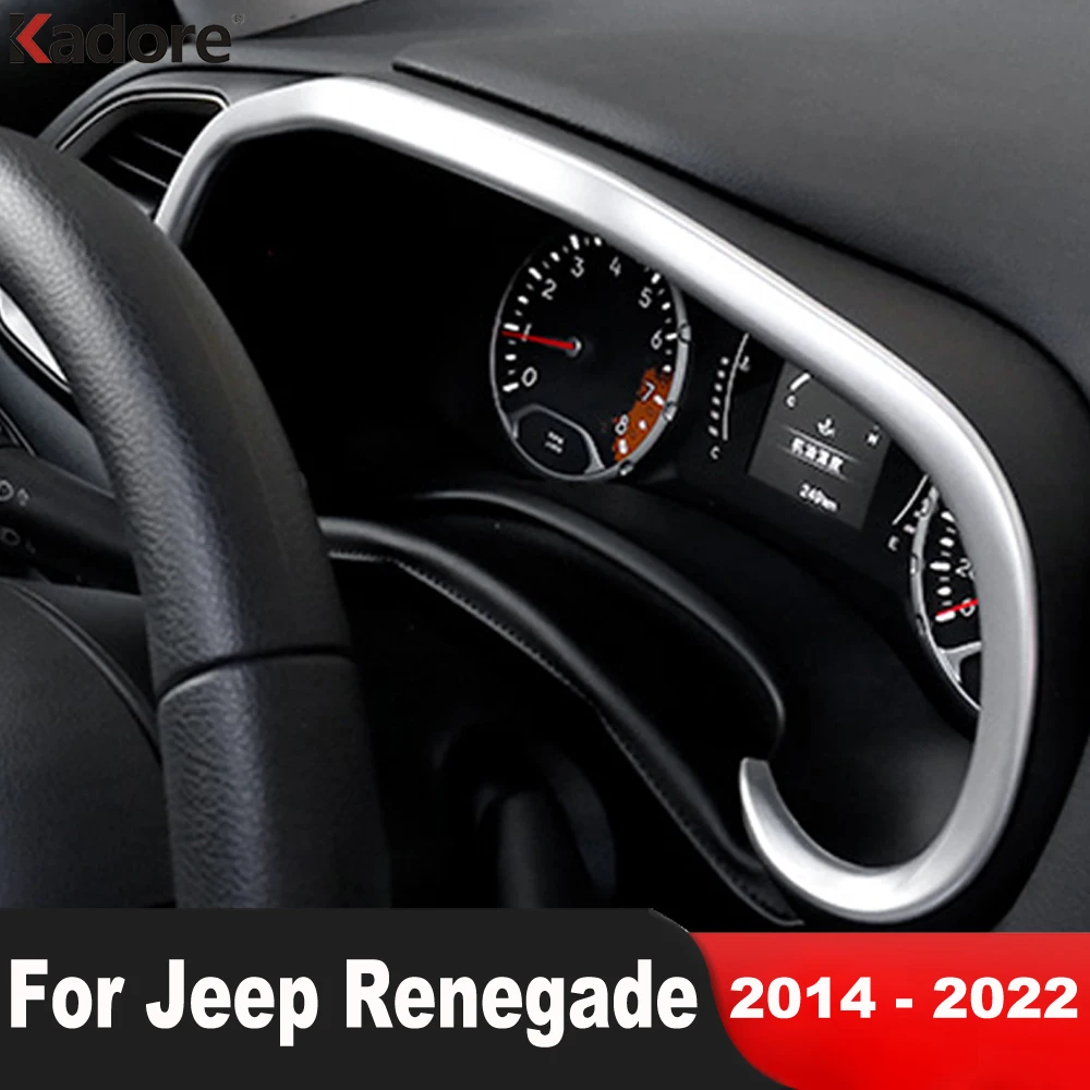 Накладка на приборную панель автомобиля для Jeep Renegade 2014-2017 2018 2019 2020 2021 2022 матовые