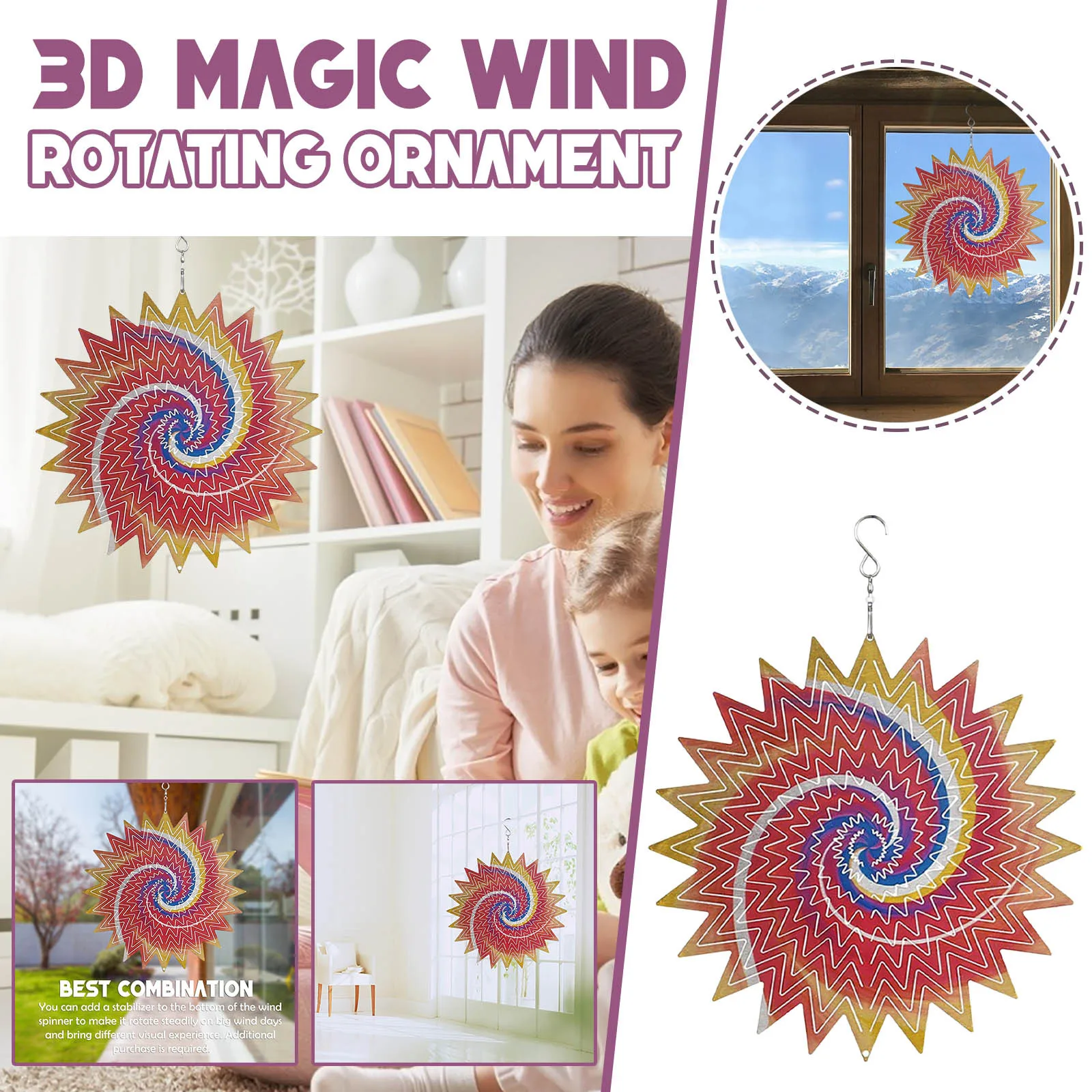 

Бабушка Садовая, ветер, вращающиеся музыкальные колокольчики, памятные ветряные колокольчики для потери мам, искусственные ветряные колок...