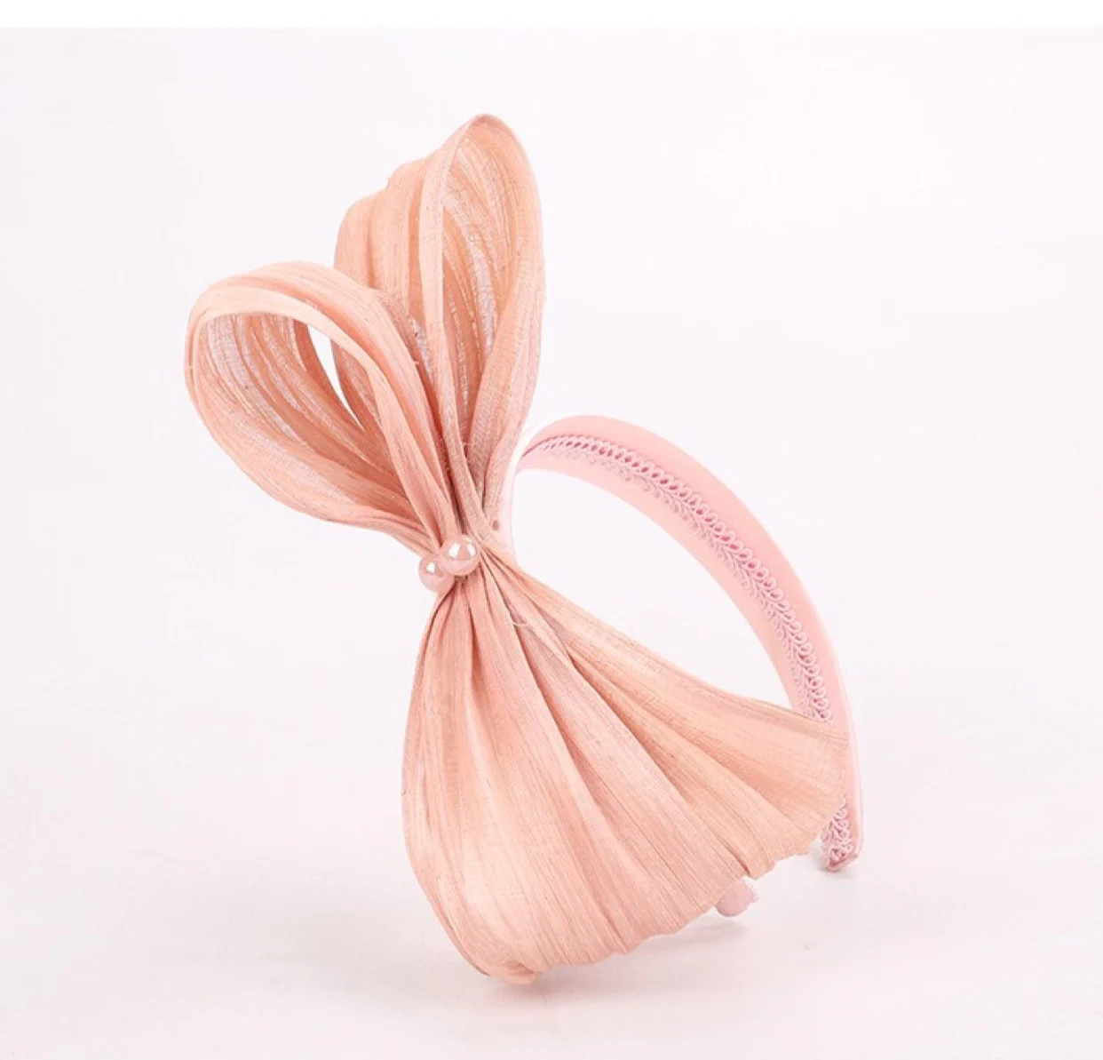 

Женская Вуалетка с большим бантом, роскошная яркая элегантная повязка для волос в английском стиле