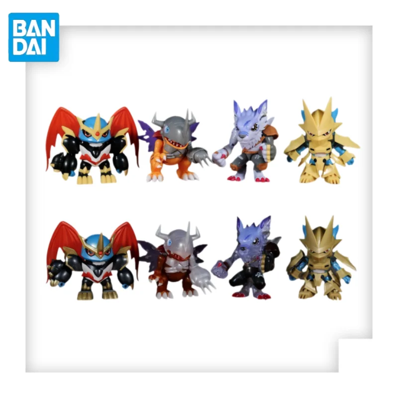 Фото Коллекционная фигурка Bandai Plabako Digimon Adventure 2: Вторая серия, WarGreymon, сборная модель, аниме-фигурка второго поколения №1