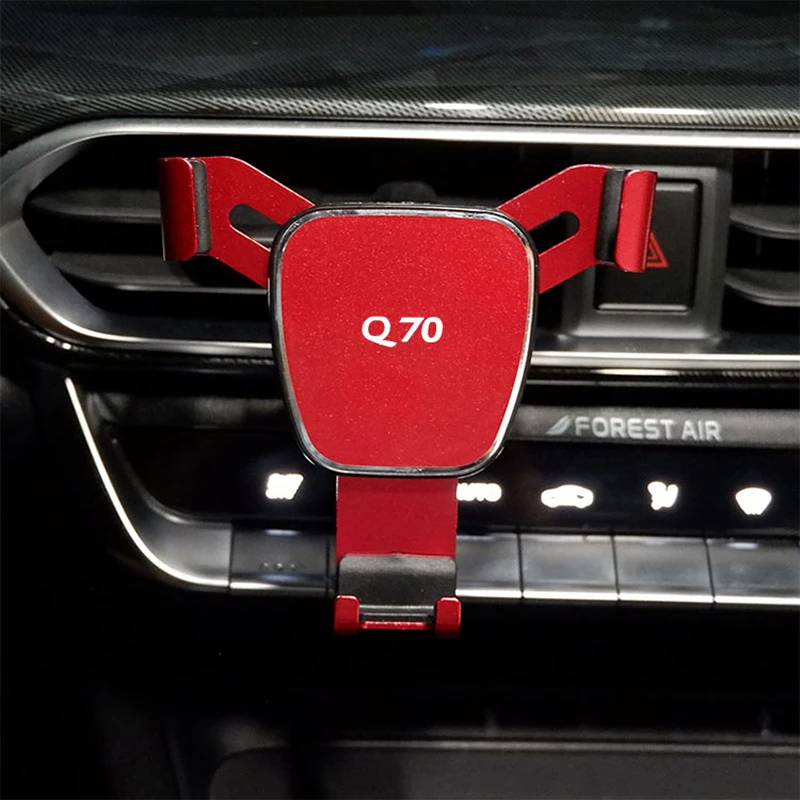 

Gravity Car Phone Holder For Infiniti Q70 Car Air Vent Clip Mount For Infiniti FX35 Q50 Q30 ESQ QX50 QX60 QX70 EX JX35 QX80 Q60