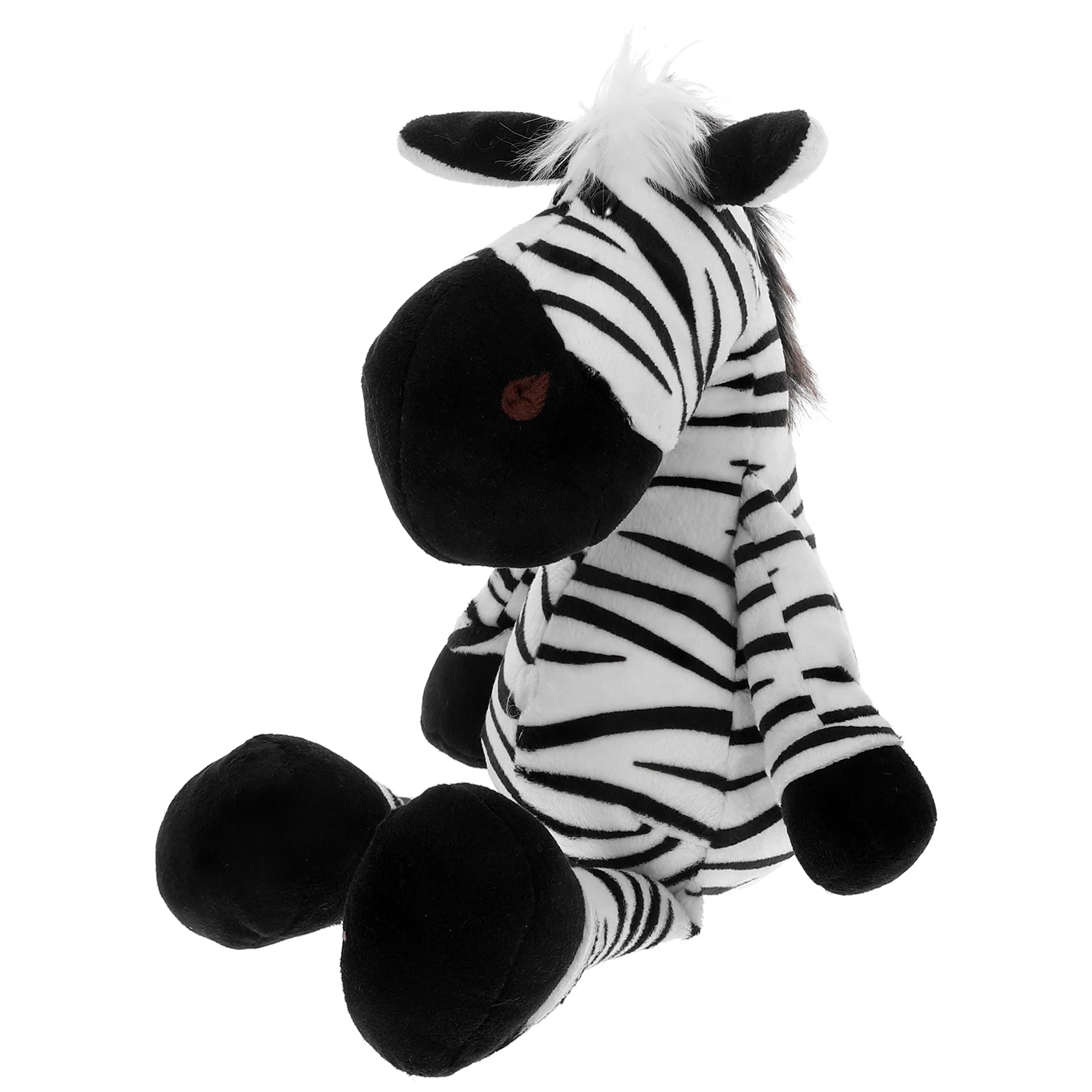Плюшевые игрушки Зебра играющие в животные мягкие мультяшные для детей малышей