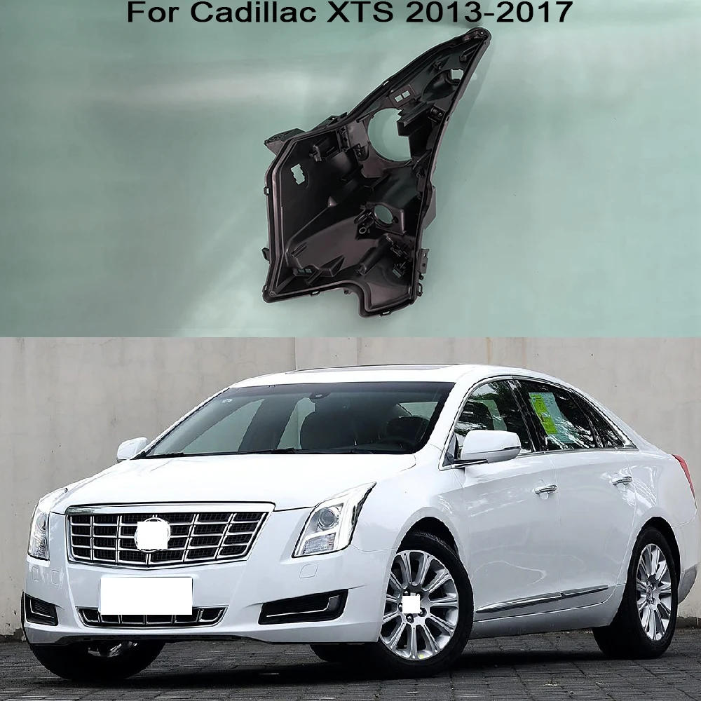 Для Cadillac XTS 2013 2014 2015 2016 2017 черная автомобильная фара прочные аксессуары для