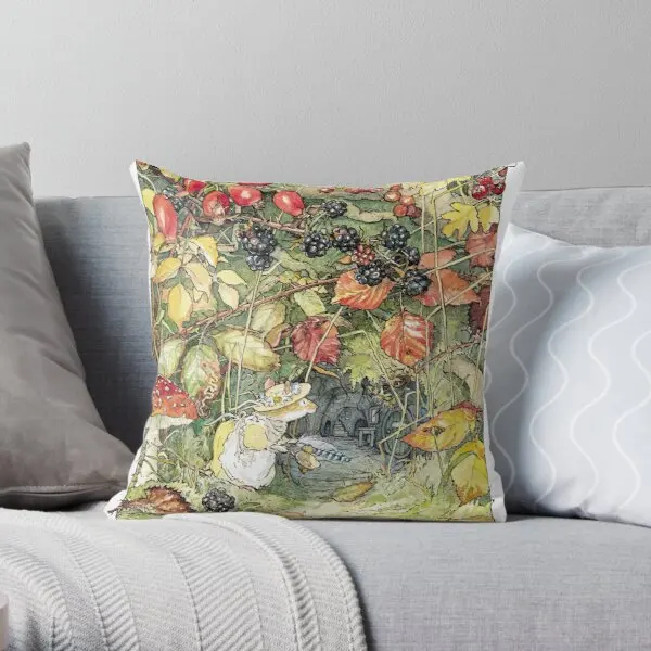 

Primrose At The Entrance To The Tunnels Printing Throw Pillow Cover Office Hotel Cushion Decorative Anime Pillows not include