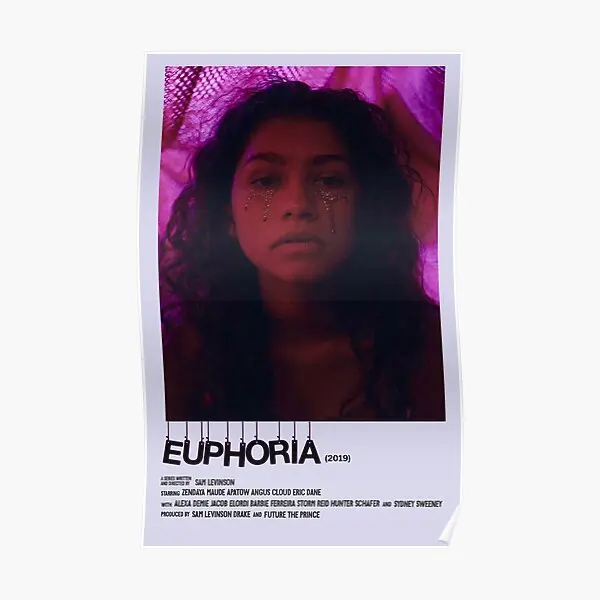 Euphoria Zendaya  Poster Decoration Vintage Funny Decor Art Modern Home Room Picture Wall Mural Painting Print No Frame