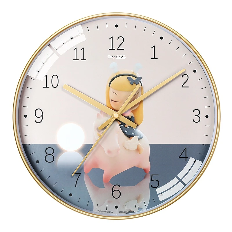 

Silent Mechanism Wall Clock Modern Design Unusual Metal Luxury Wall Clock Hanging Bedroom Decoracion Para El Hogar Clock To Ask