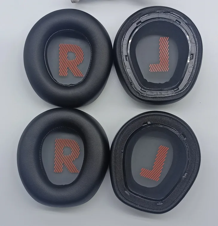 

HYX1 Pair Applicable To JBL QUANTUM Q800 Q600 Headphone Case Ear Cover EarPads L+R with Buckle Earmuffs