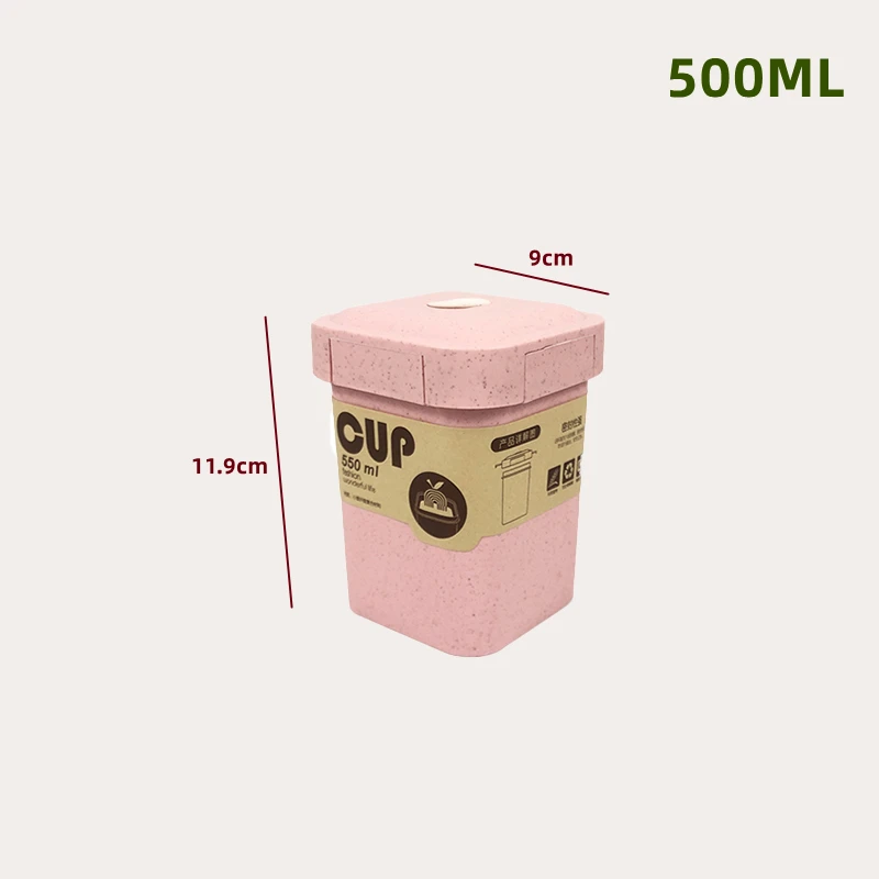 

Ланч-бокс QUHE из пшеничной соломы