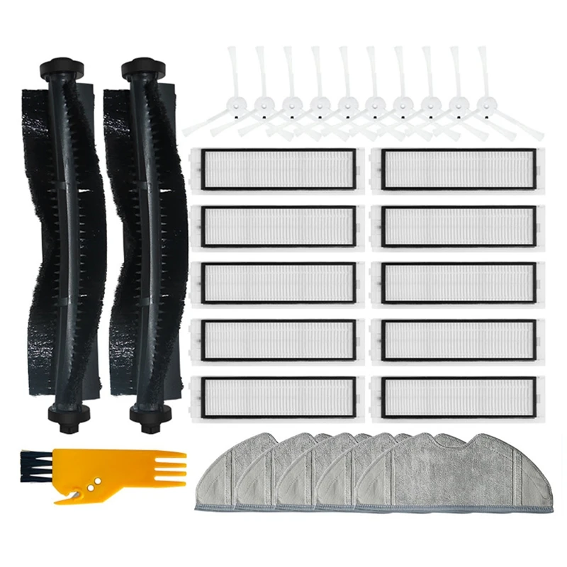 

Washable Main Brush Side Brushes Hepa Filter Mop Cloth For 360 S5 / S7 Robot Robotic Vacuum Cleaner Sweeper Replacements