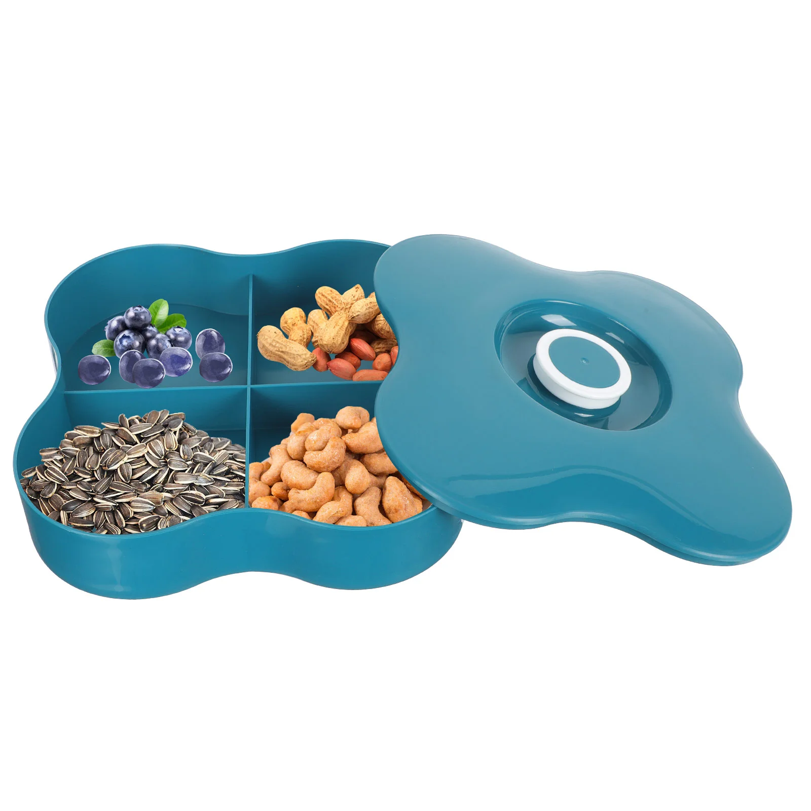 

1Pc Snack Storage Box Storage Tray Candy Tray Fruit Box for Banquet Dormitory
