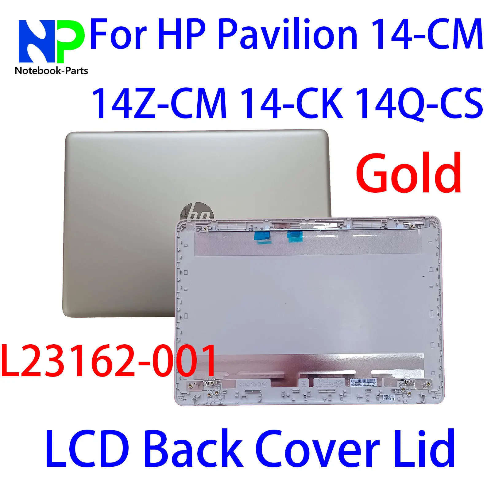 Оригинальная новая задняя флейта для HP Pavilion 14 см 14-см 14-ck 14Q-CS 14Q-CY крышка ЖК-дисплея