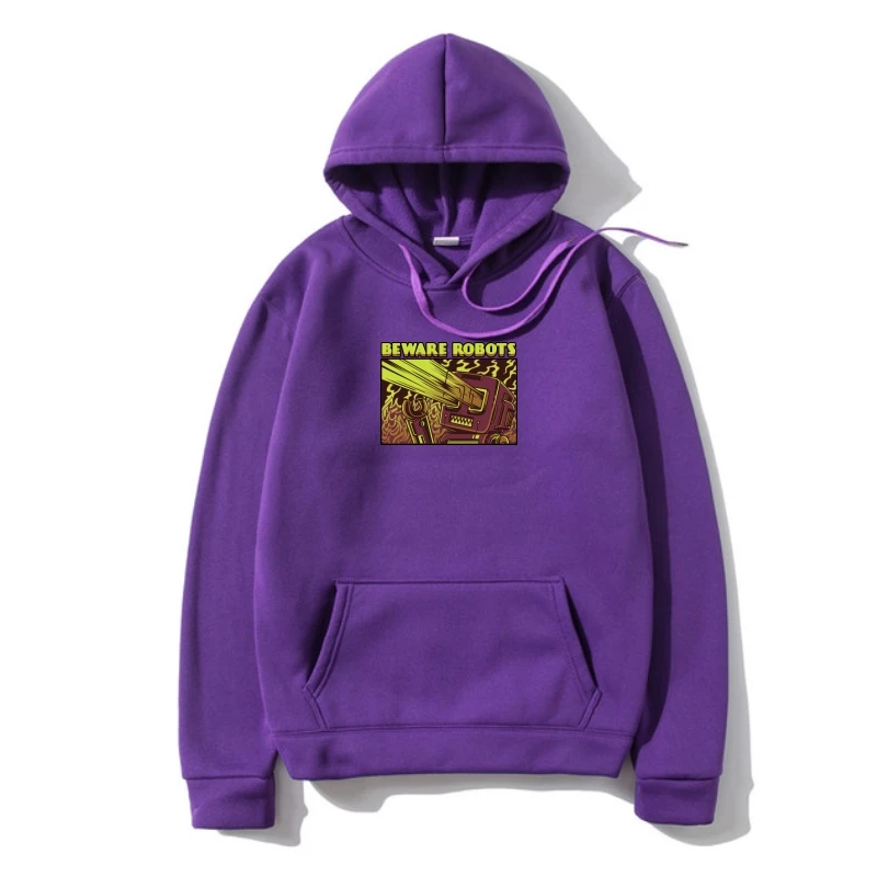 

Beware Robots Classic Crew Neck SweatSweatshir men Outerwear