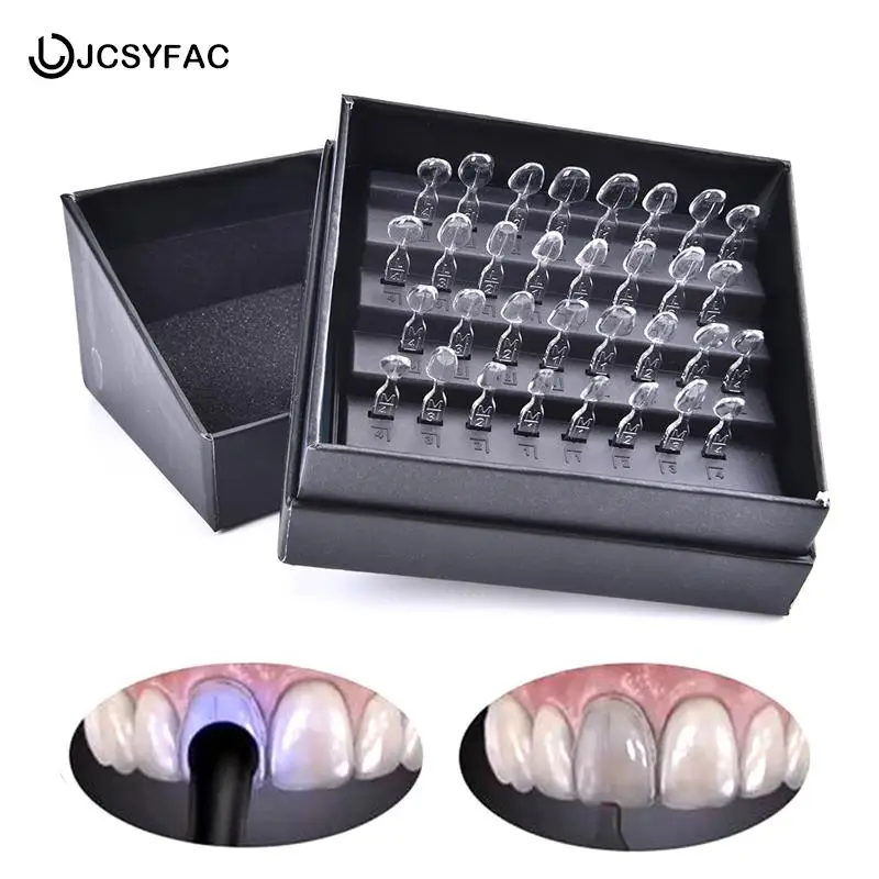 

32Pcs/Box Fast Quick Teeth Whitening Strip Tool Dental Instruments Veneers Mould Composite Resin Light Cure Anterior Front Teeth