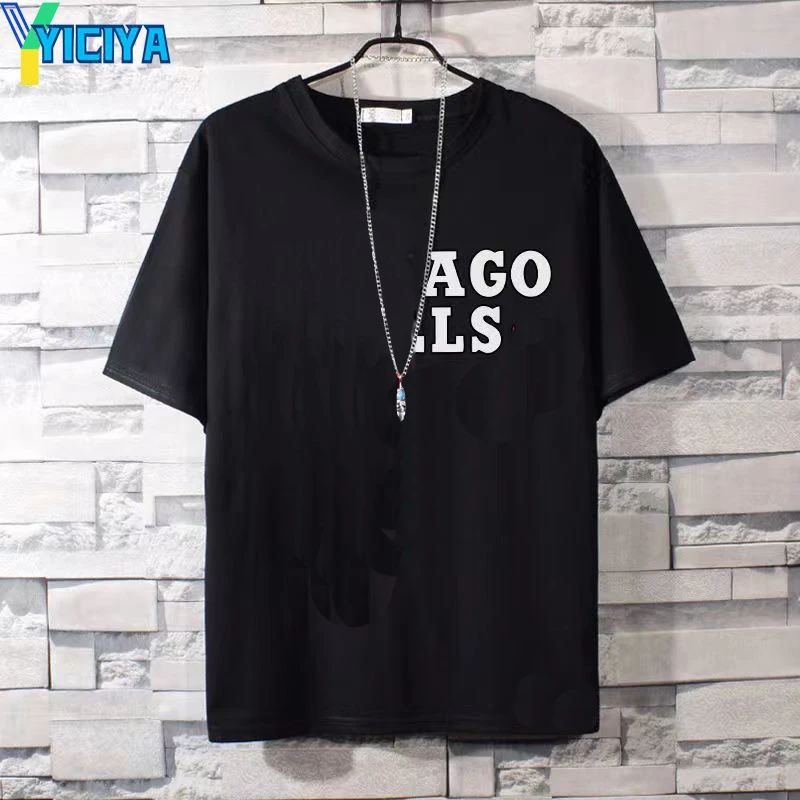 

YICIYA Summer T-shirt Oversized Short-sleeved T Shirt for Men