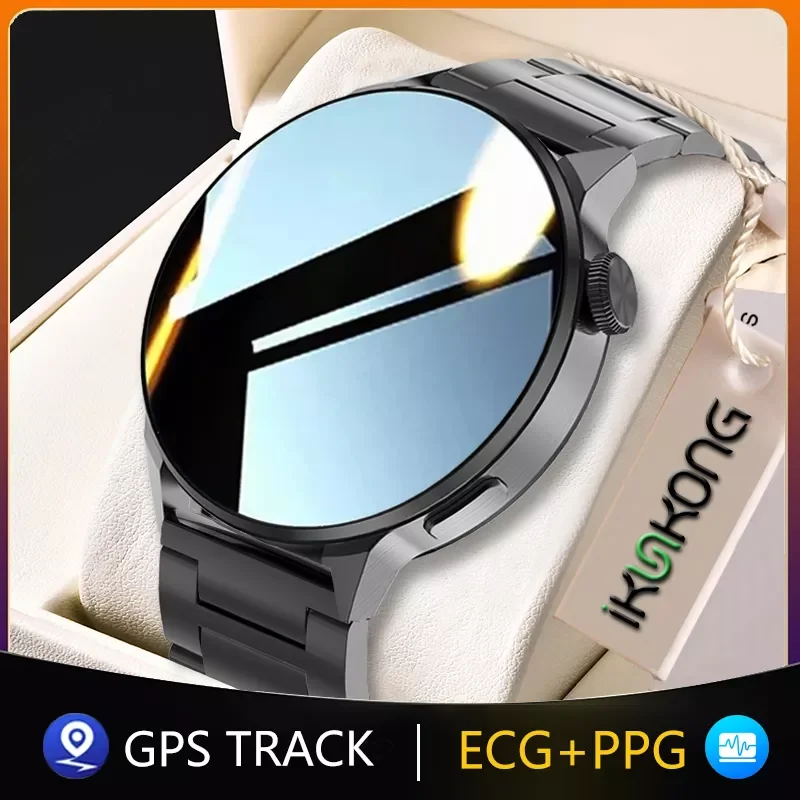 

2022 New NFC Smart Watch Men Bluetooth Call Sport GPS Track Watches Women Heart Rate ECG PPG Smartwatch For Huawei Xiaomi Apple