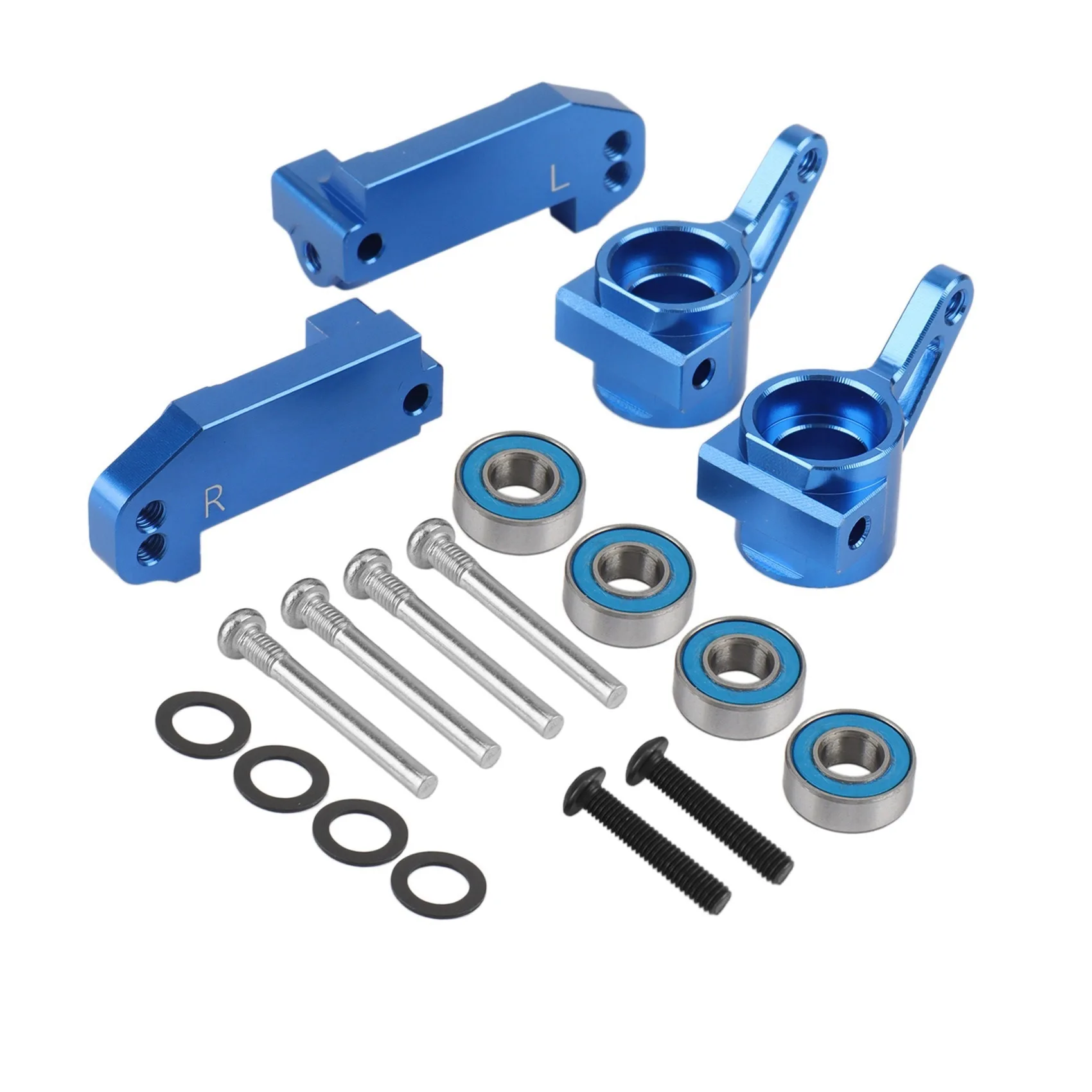 

Металлический передний роликовый блок и рулевые блоки, комплект улучшенных деталей для 1/10 Traxxas 2WD, шлифовальный станок Bandit,1