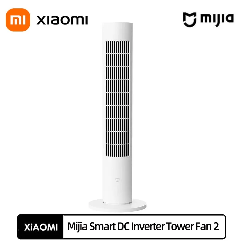 

Xiaomi Mijia Smart DC Inverter Tower Fan 2 Soft Wind Quiet Energy-Saving Enveloping air supply volume 470m³/h Wind speed 5.6m/s