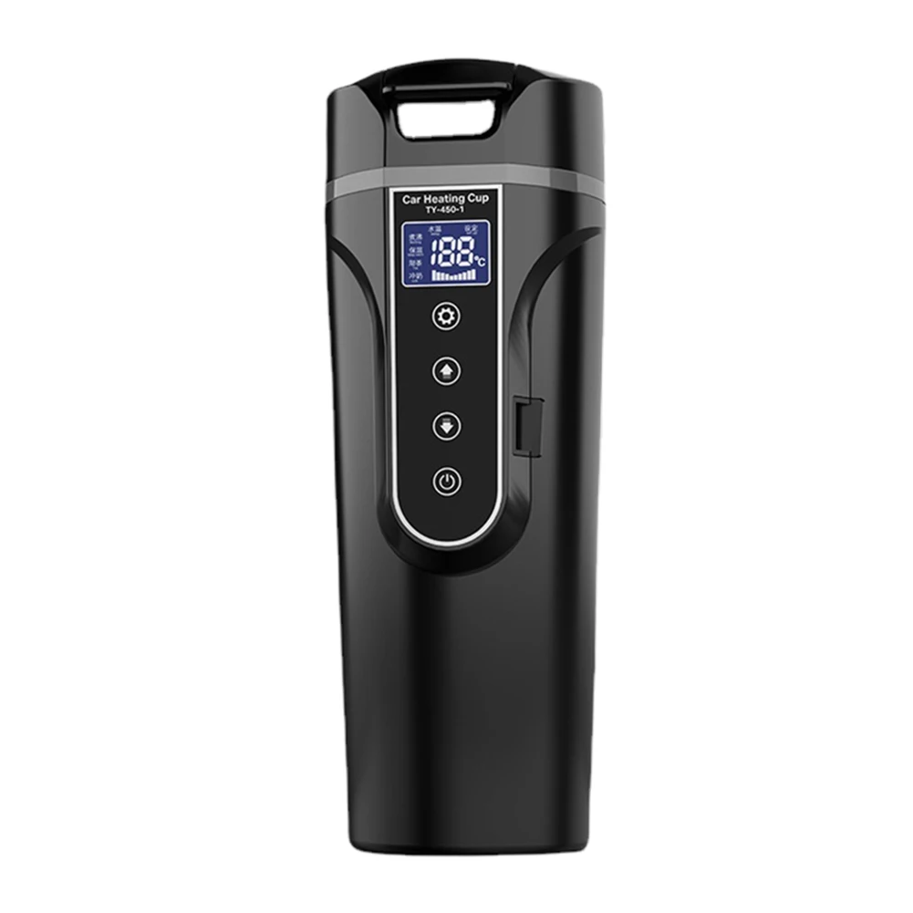 Цифровая автомобильная нагревательная чашка 12 В/24 В с контролем температуры