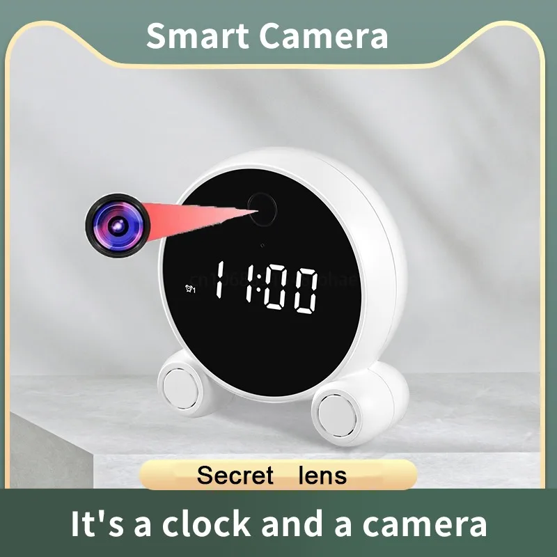 

Mini Camera Wifi 1080P HD Portable Clock Camcorder Home Security Night Vision Motion Detection Webcam Surveillance Recorder