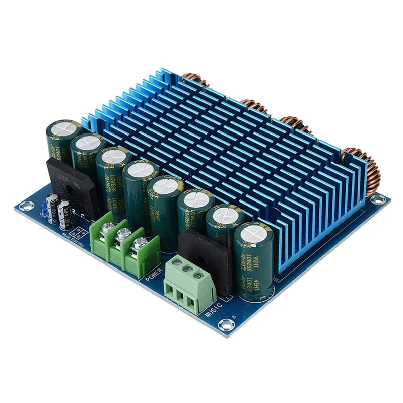 

XH-M252 TDA8954TH Ultra High Power Digital Power Amplifier Board Module,Dual Chip Audio Amplifier 2X420W