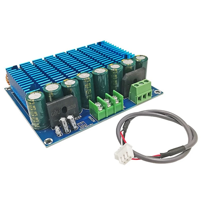 

RISE-XH-M252 TDA8954TH Dual-Chip Class D Digital Power Amplifier Board 2.0 Dual-Channel 2X420W Super Power