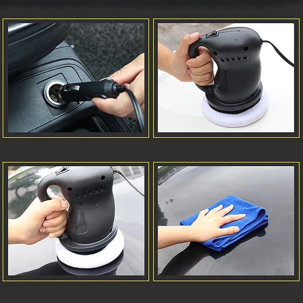 

Polishing Waxing Machine 1pc Car Maintenance Comfortable Tool Portable