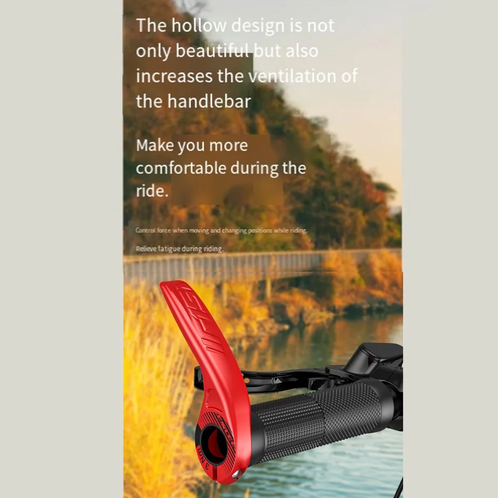 1 пара регулируемых наконечников для езды разноцветный пластиковый руль горного