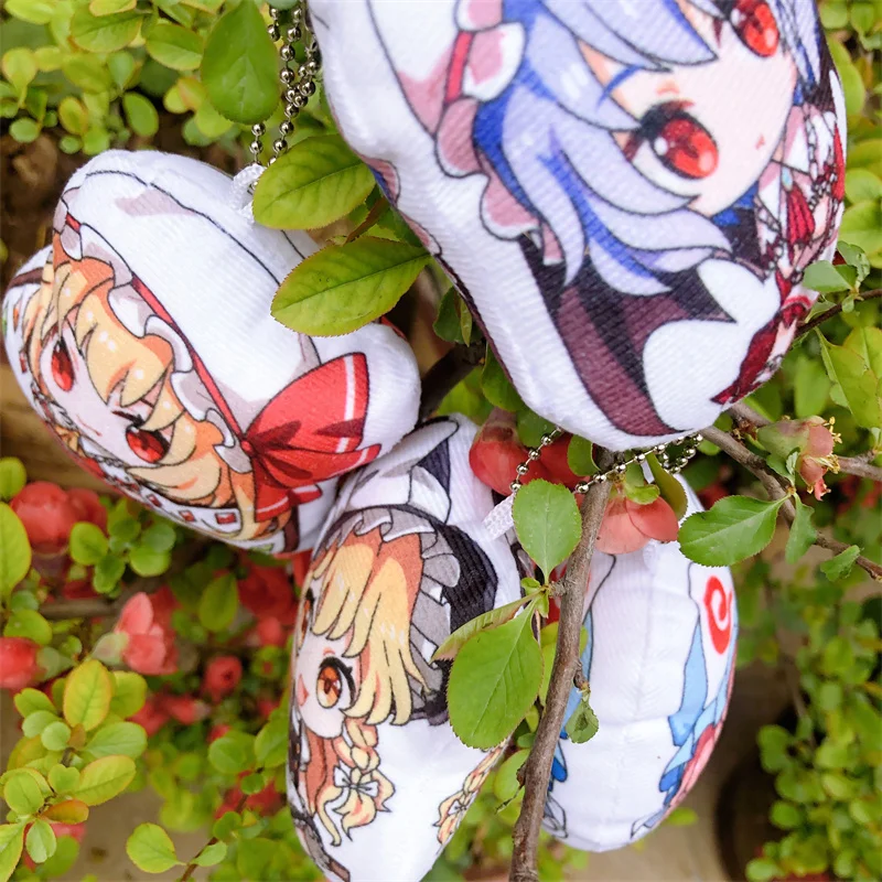 Плюшевый аниме проект Touhou Hakurei Reimu Remilia Scarlet брелок аксессуары для косплея