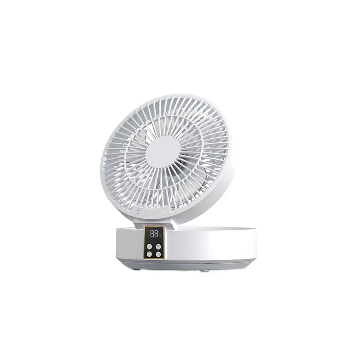 

Беспроводной циркулирующий Вентилятор охлаждения с дистанционным управлением, стандартный складной электрический настенный вентилятор, настольный вентилятор белого цвета