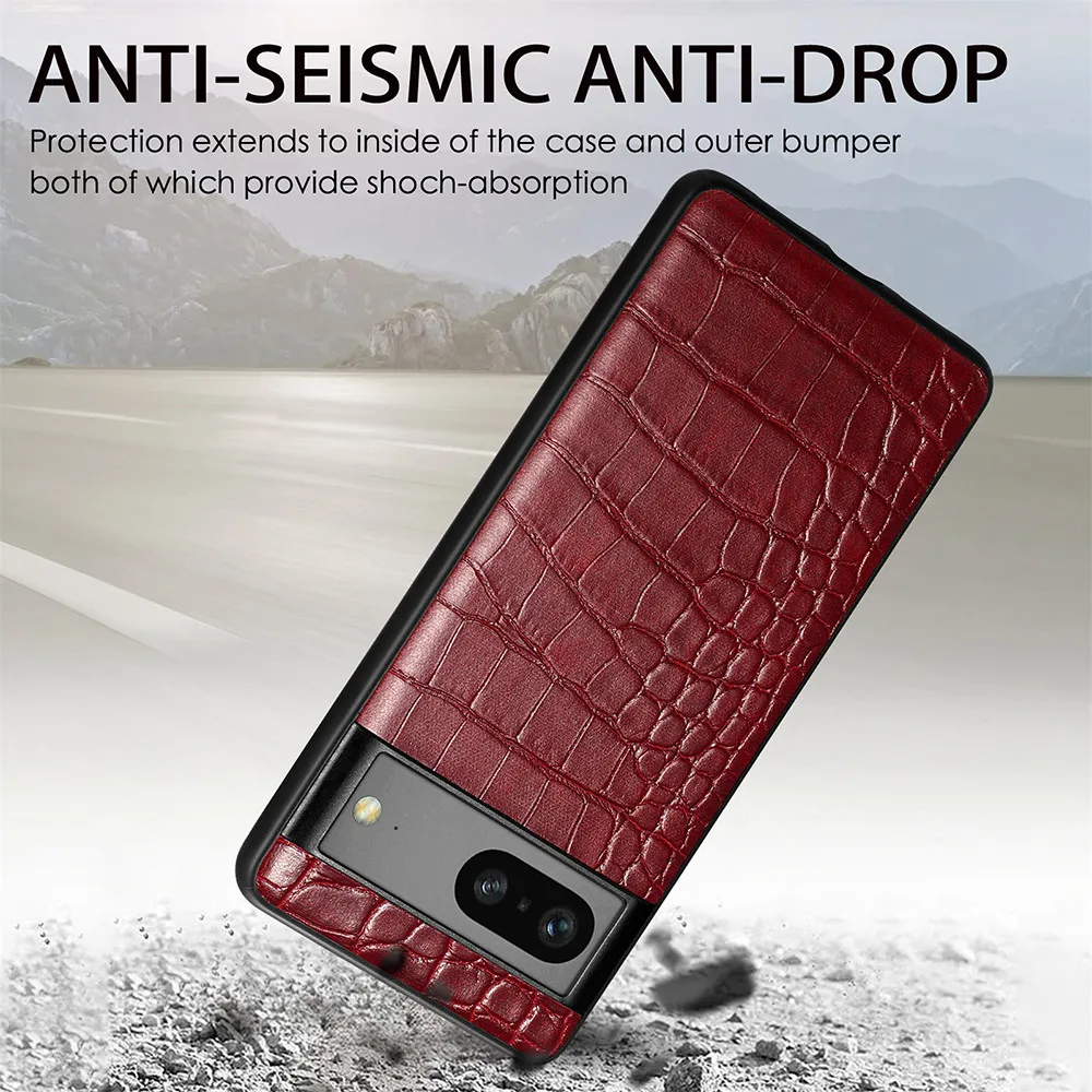 Кожаный защитный чехол Gogle Googl Pixel7Pro для Google Pixel 7 Pro |