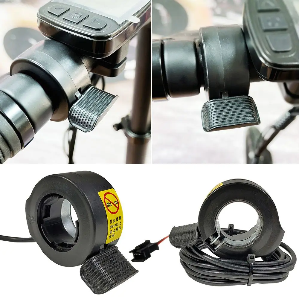 

Replacement Parts Electric Bicycle Accessories Ebike Thumb Throttle Finger Thumb Throttle Waterproof Connector