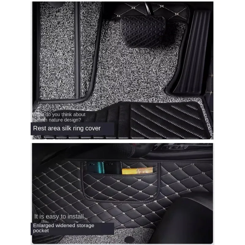 

Apply To The Classic 2012/2014/2016/2018/2019/2021/2022 Year-round Footpads Car Accessories Para Carro Floor Mats Honda City