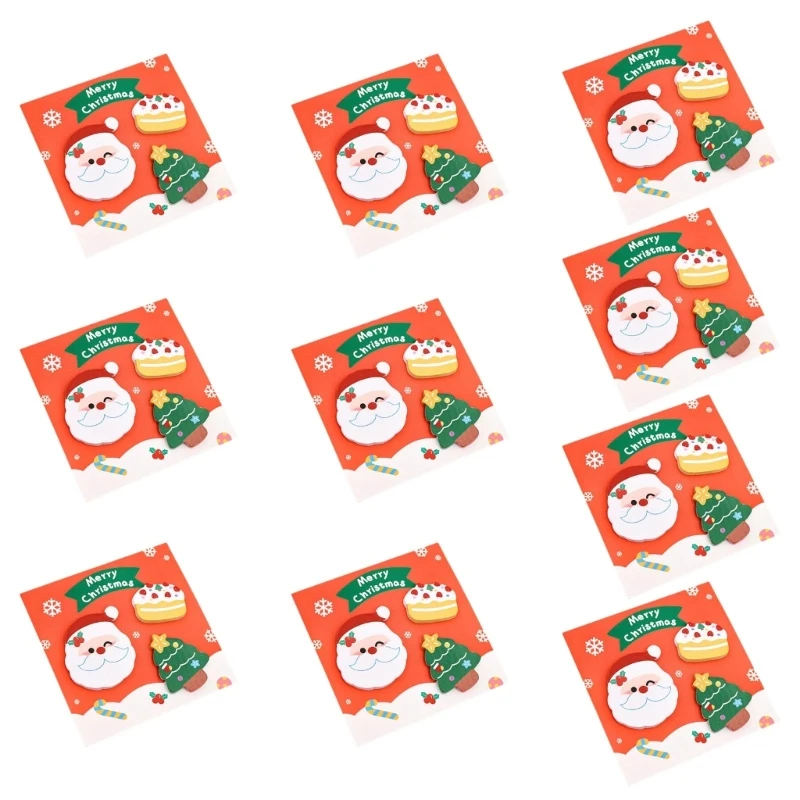 

Christmas Notes Paper 20 Sheets/Pad Reminder on Calendar, Planner, Notebook,