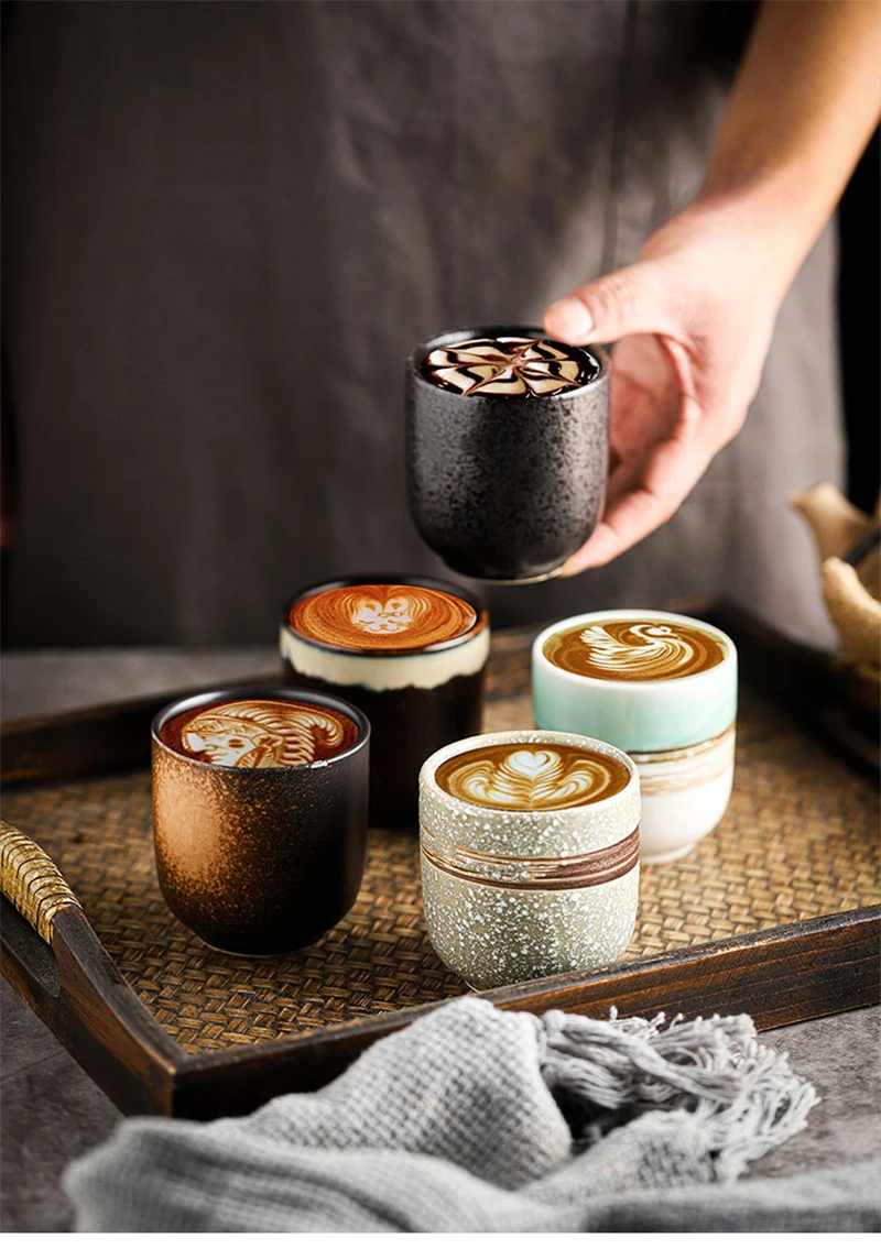 

2022New Home Coffee Cups Ceramics Mugs Beer Tea Mug Whiskey Glass Drinkware Cup Ceramic Latte Coffee Party Gifts