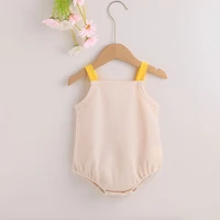 baby bodysuit for girls infant onesie for 3 to 24 months toddler sleeveless clothes summer clothing