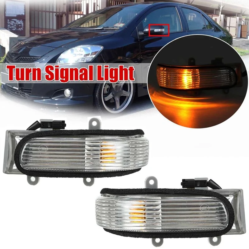 

2 шт., указатели поворота для зеркала заднего вида для Toyota Camry 2006-2011 Vios 2008-2012 Corolla 2008 2009 81730-06060