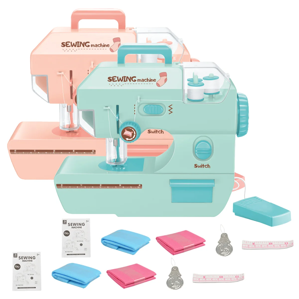 

Детская электрическая искусственная имитация шитья своими руками ролевая игра со светильник вым эффектом домашний подарок для маленьких д...