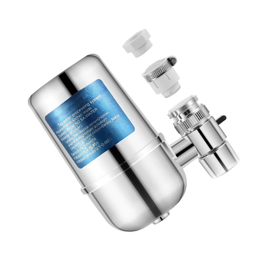 

Tap Water Filter Home Washbasin Faucet Activated Carbon Filtration