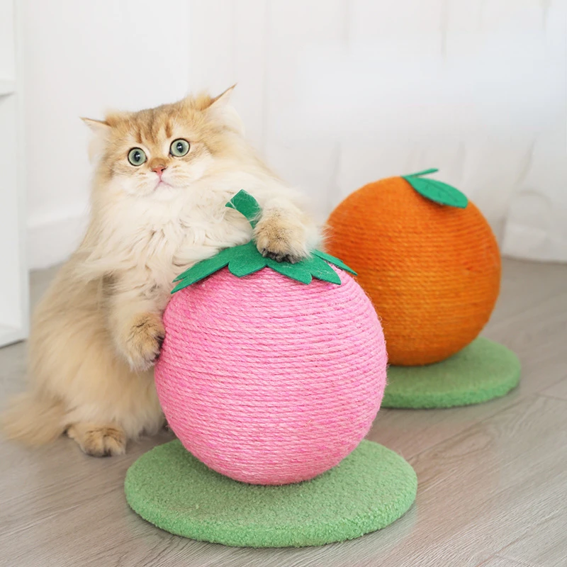 

Когтеточка для кошек в форме ананаса, игрушка из сизаля, веревка для котят, шлифовальные лапы, игрушка, износостойкая Когтеточка, товары для домашних животных