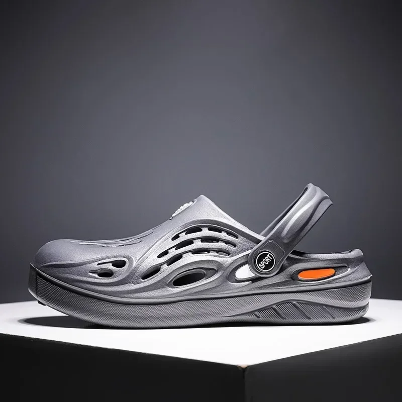 2024 Summer Big Size 48/49 Men Slippers Sandals Male Casual Shoes Fashion Luxury Comfort Home Soft